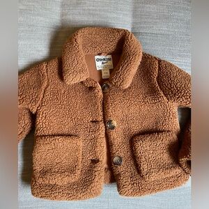 Oshkosh- Teddy Sherpa Jacket Size 5